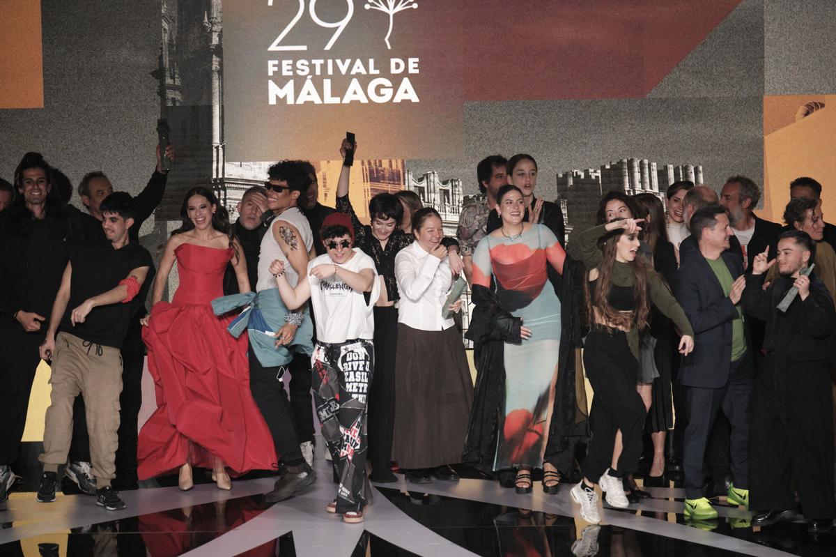 Gala de clausura del 29 Festival de Cine de Málaga en el Teatro Cervantes