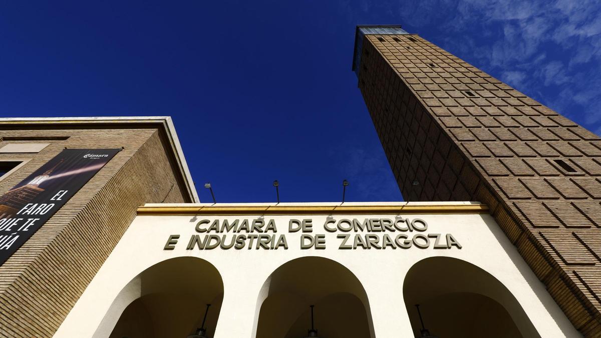 La sede de la Cámara de Zaragoza.