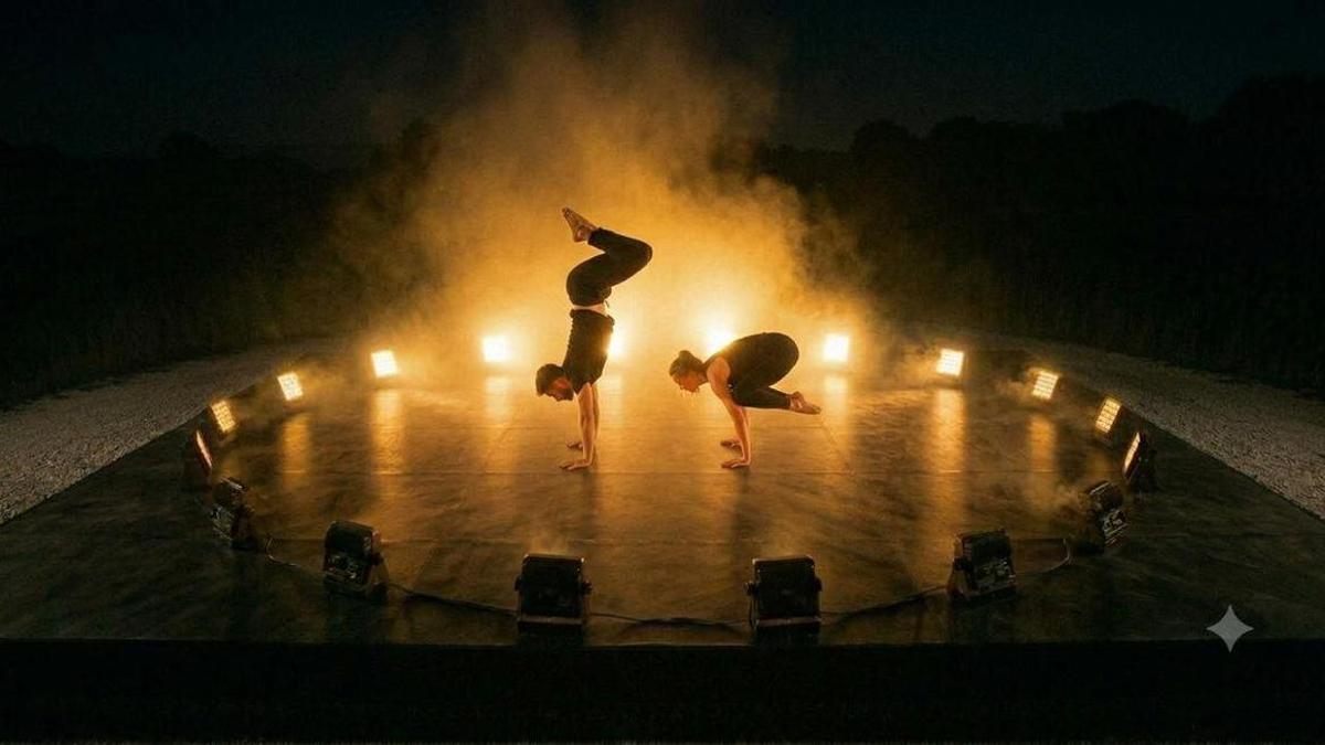 Una sessió d'Animal Flow que oferirà el festival Brava Arts Weekend de la Bisbal d'Empordà.