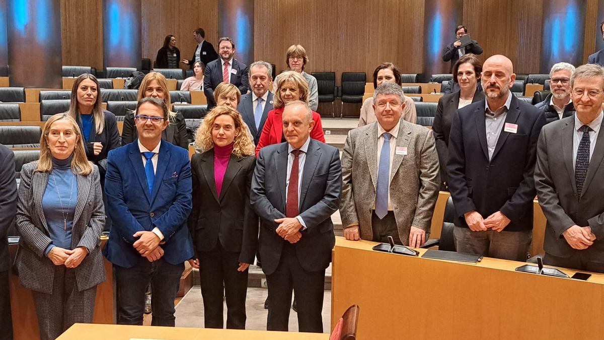 Presentación del proyecto 'Unicas', este martes, en el Congreso de los Diputados