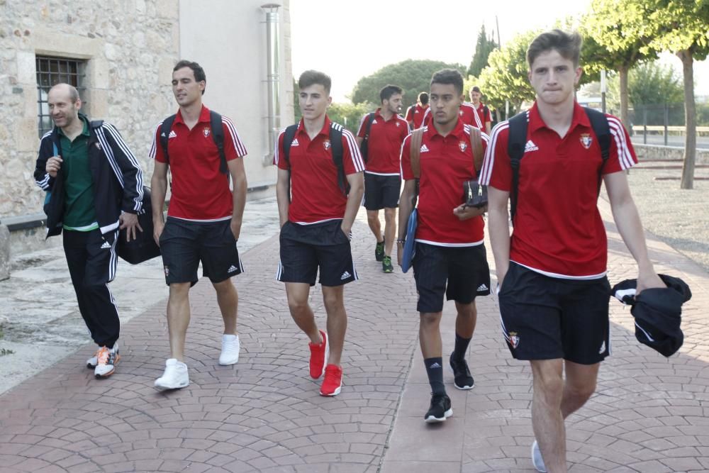 L'Osasuna es concentra al Mas Solà de Santa Coloma