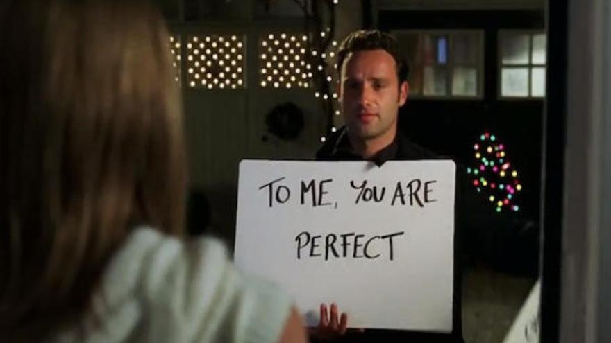 Andrew Lincoln en &#039;Love actually&#039;.