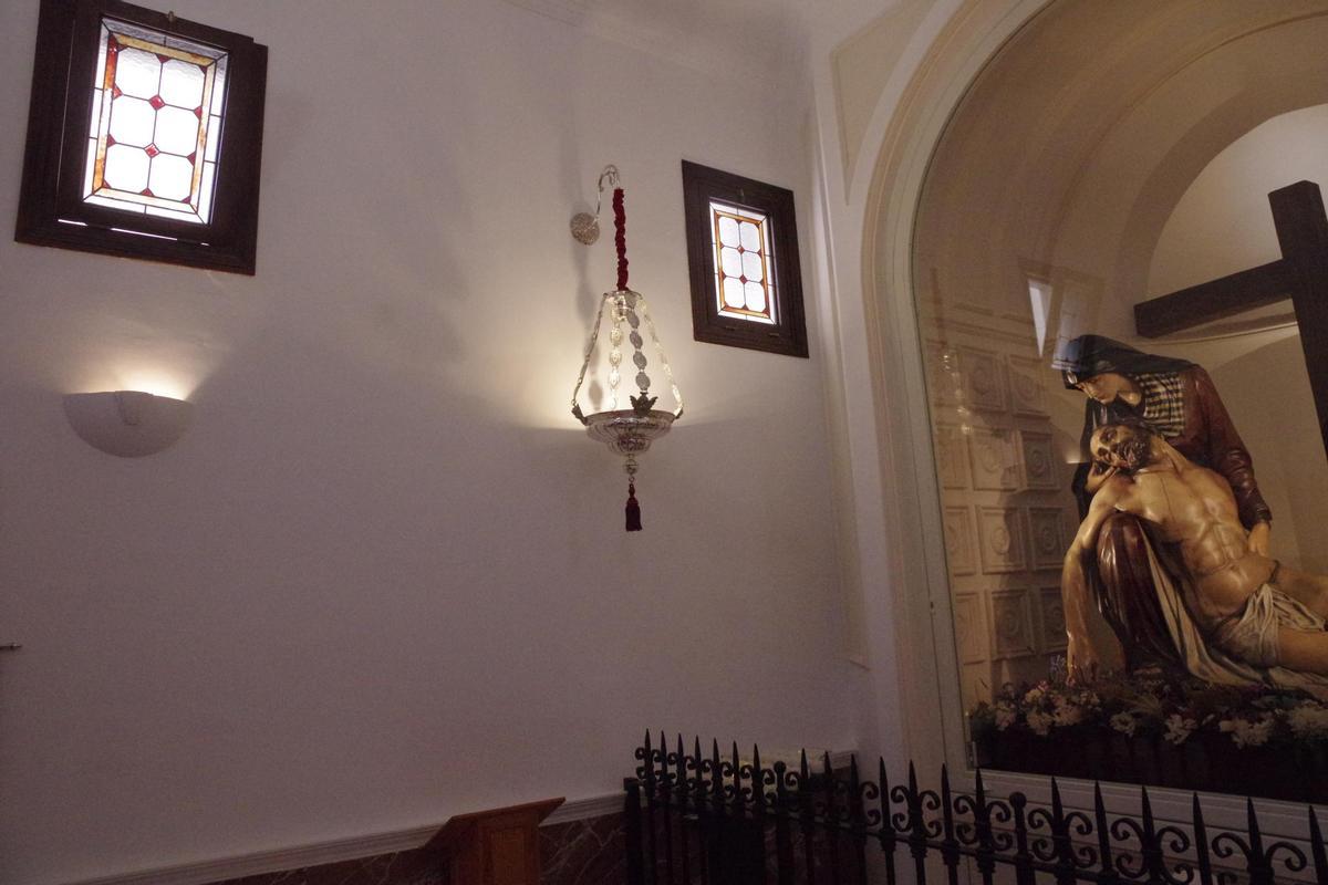 Inauguración de la restaurada capilla de la Piedad, en fotos Inauguración de la restaurada capilla de la Piedad, en fotos