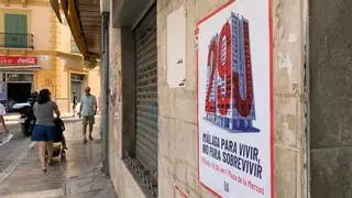 Greenpeace se suma a la manifestación en Málaga por la dificultad de acceso a la vivienda