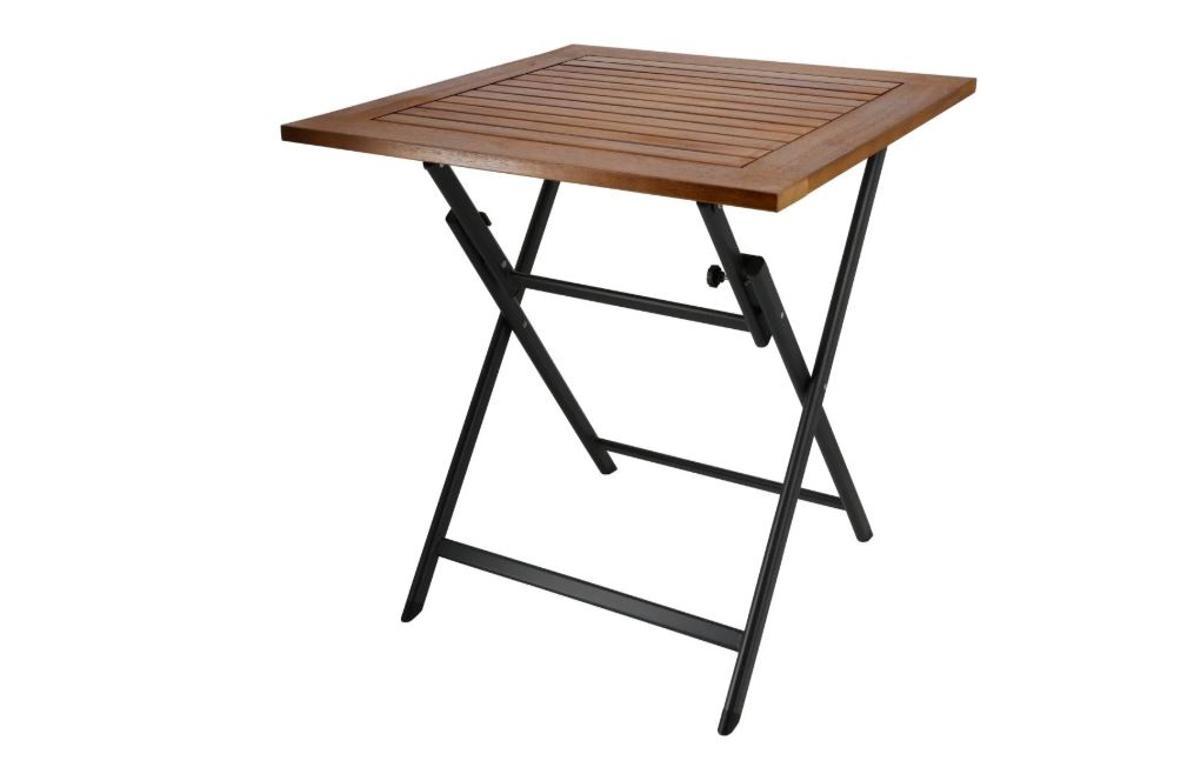 Mañana se esperan colas kilométricas en Lidl para conseguir la mesa plegable de terraza o jardín más barata del mercado: tablero de madera dura impregnada