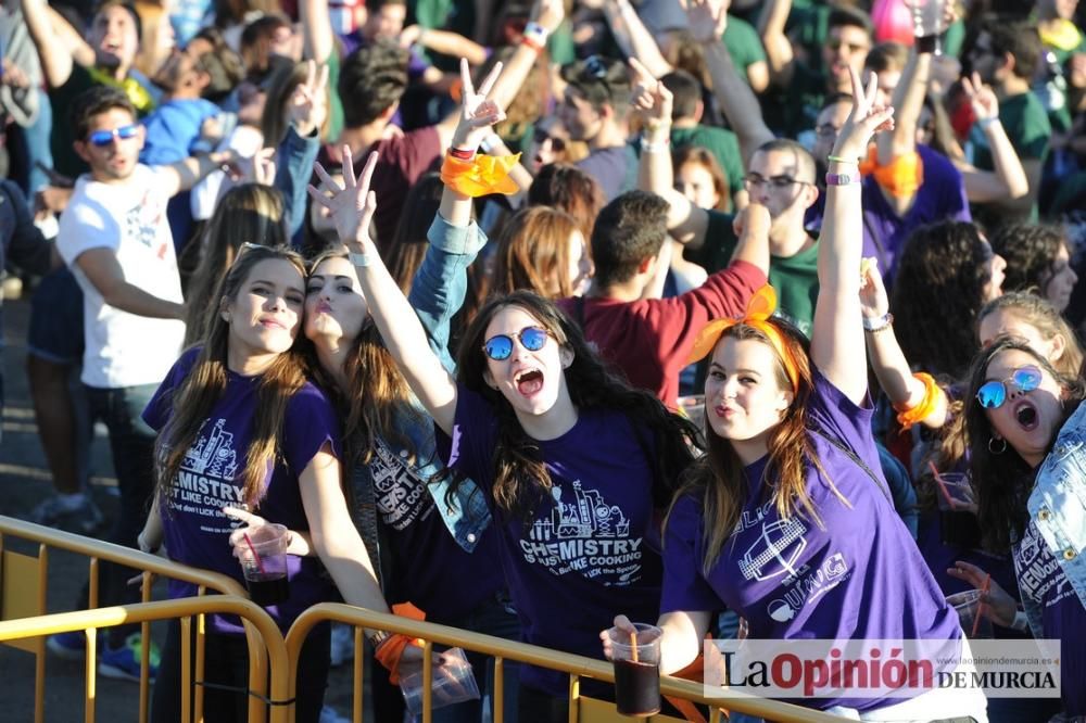 Fiesta de Química, Biología, Matemáticas, Óptica e Informática en la UMU