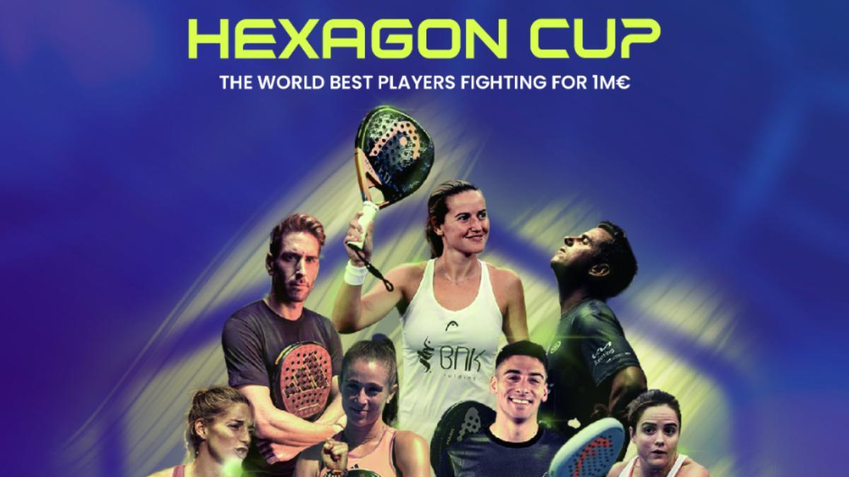 Cartel de la Hexagon Cup que arranca este miércoles en Madrid