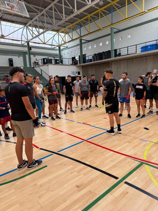 I Seminario de Javi Climent, entrenador de Ilia Topuria, en Gran Canaria