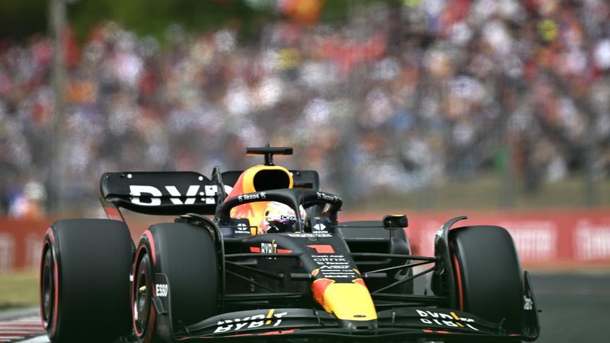 Verstappen, a evitar una debacle.