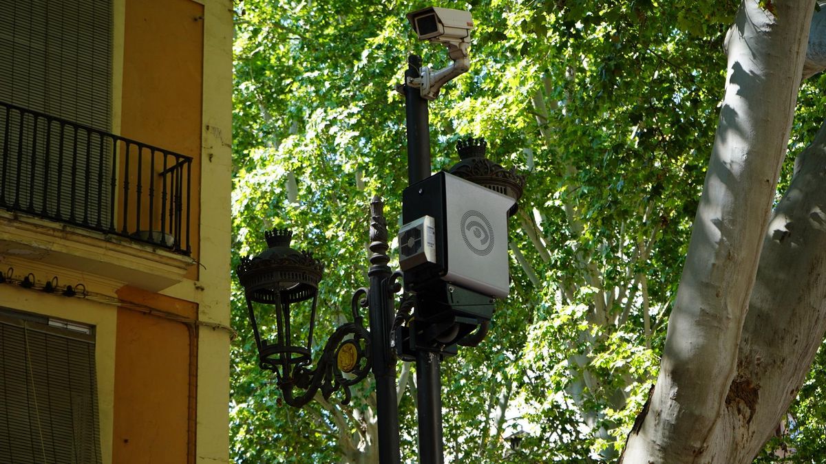 Uno de los radares instalados.