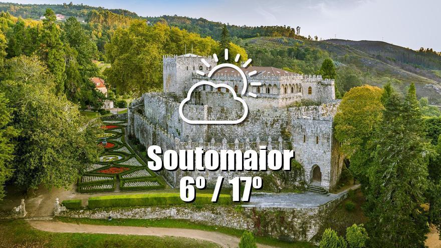 El tiempo en Soutomaior: previsión meteorológica para hoy, domingo 23 de febrero