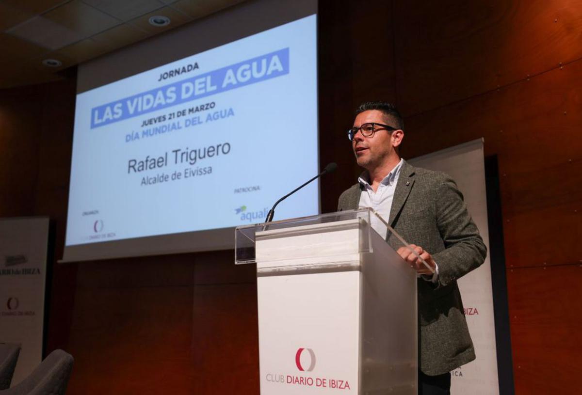 Rafael Triguero, alcalde de Eivissa, clausuró la jornada.