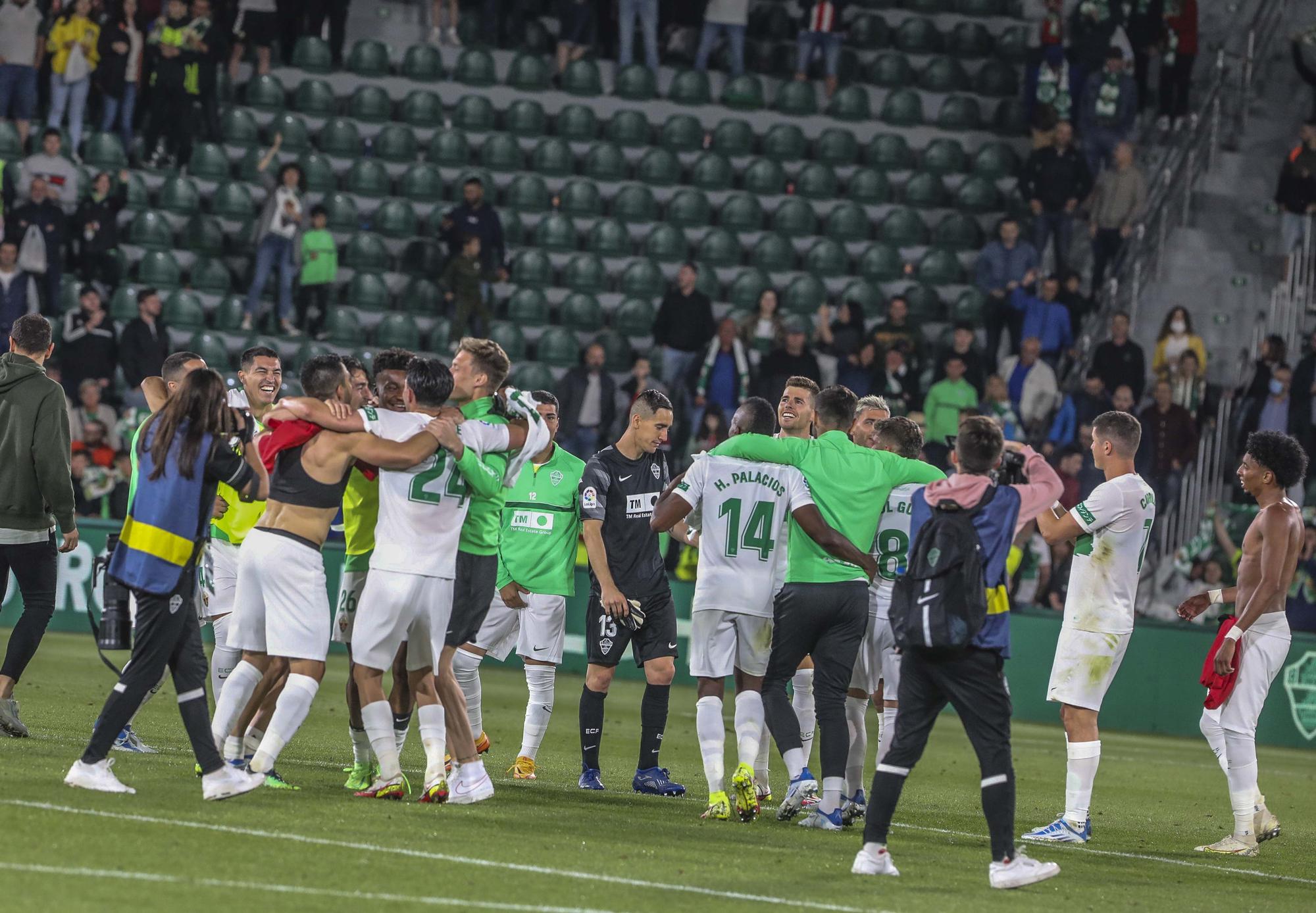 Partido Elche cf-At de Madrid el Elche consigue la permanencia en Primera Division