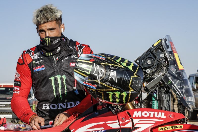 Kevin Benavides, ganador del Dakar 2021 con Honda