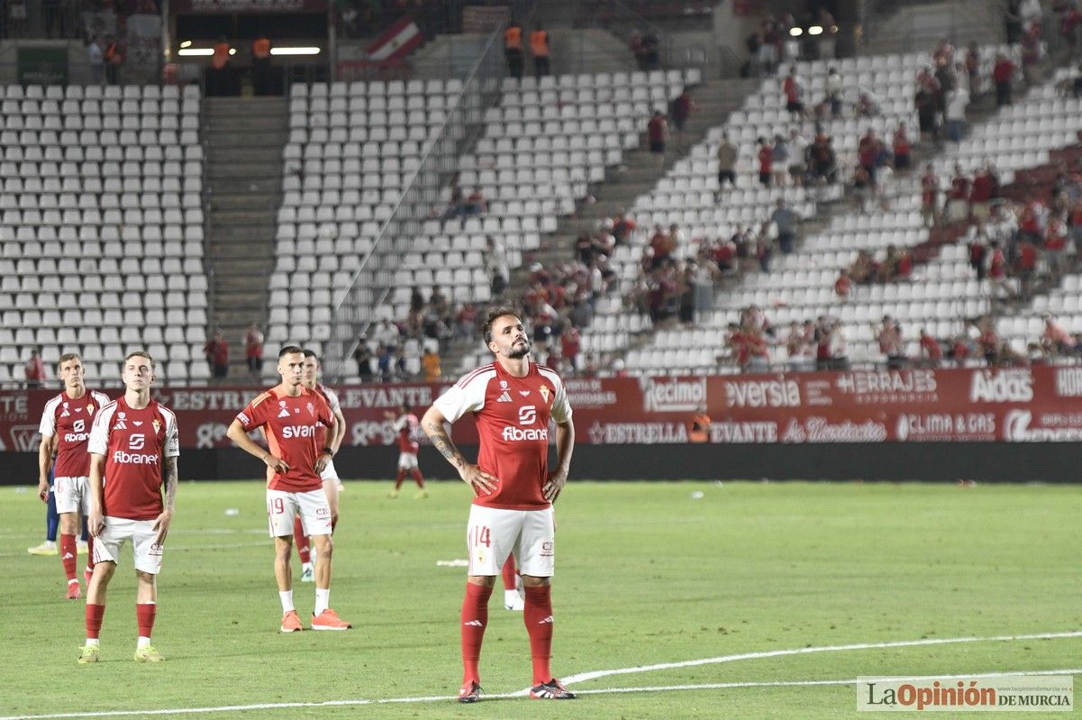 Así fue el encuentro del play off del Real Murcia y el Nástic en la lucha por el ascenso