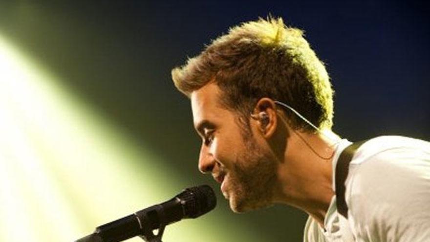 Pablo Alborán, en concierto.