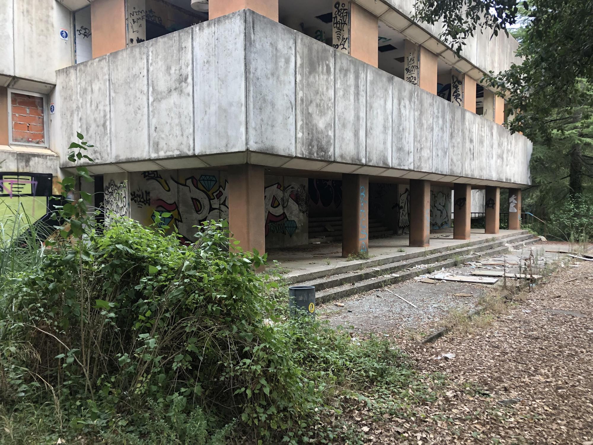 Edifici abandonat a Palau