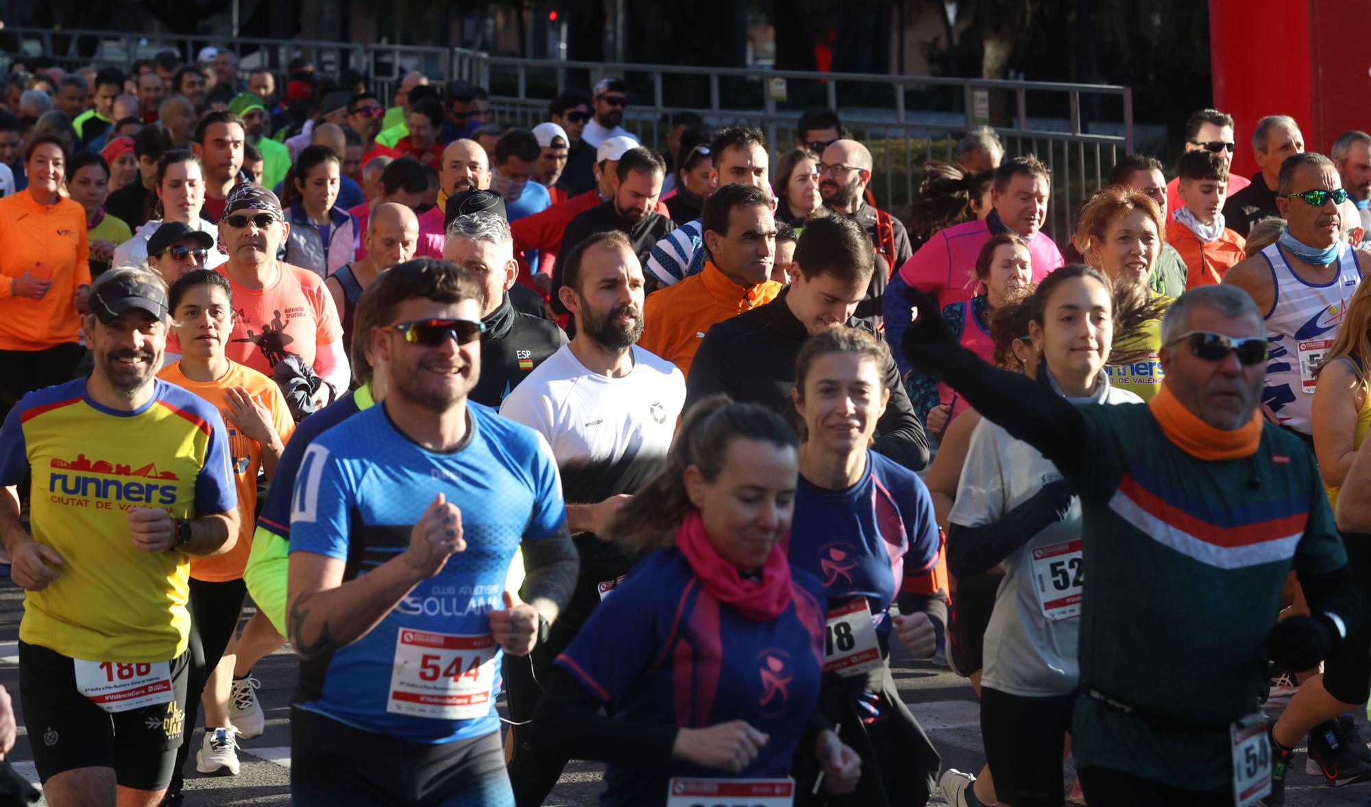 Explosión valencianista en la carrera Runners Ciudad de Valencia