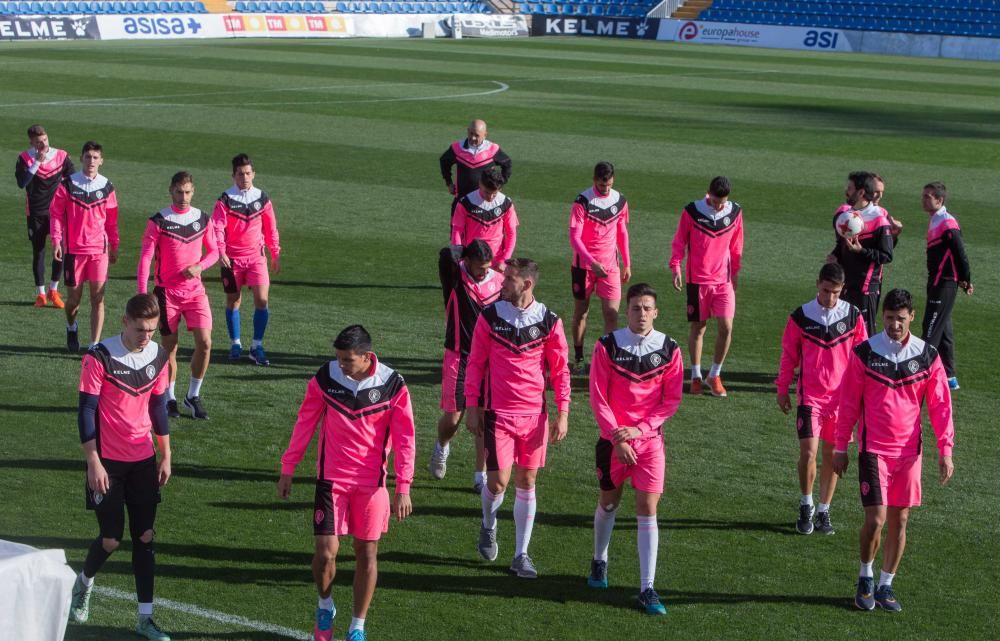 Primer entrenamiento del Hércules de 2018