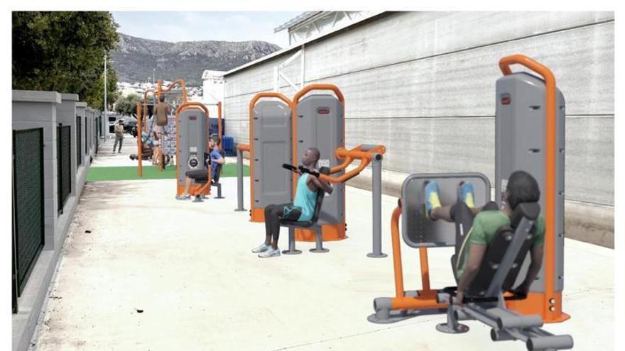Sólo hay dos gimnasios como este en España y uno está en Calp: exterior, con pesas de carga variable, con una app para seguir tu evolución y gratuito