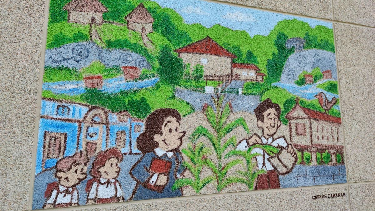 Nuevo mural en Salcedo