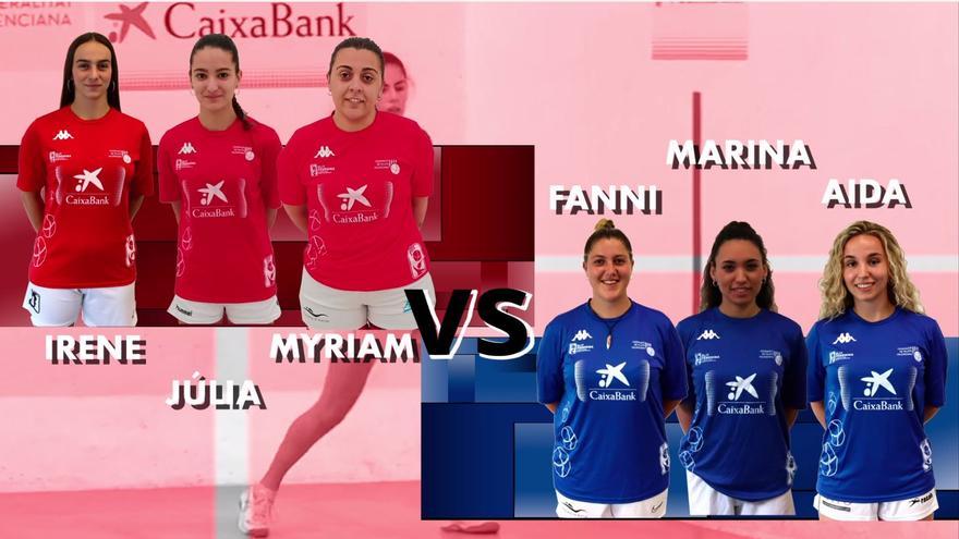 Presentació Lliga CaixaBank de raspall professional femení