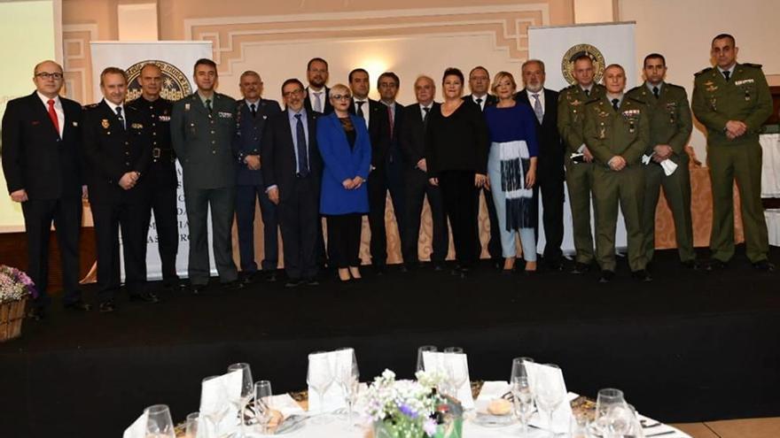 Un momento de la gala de ayer celebrada en el Rincón Huertano.