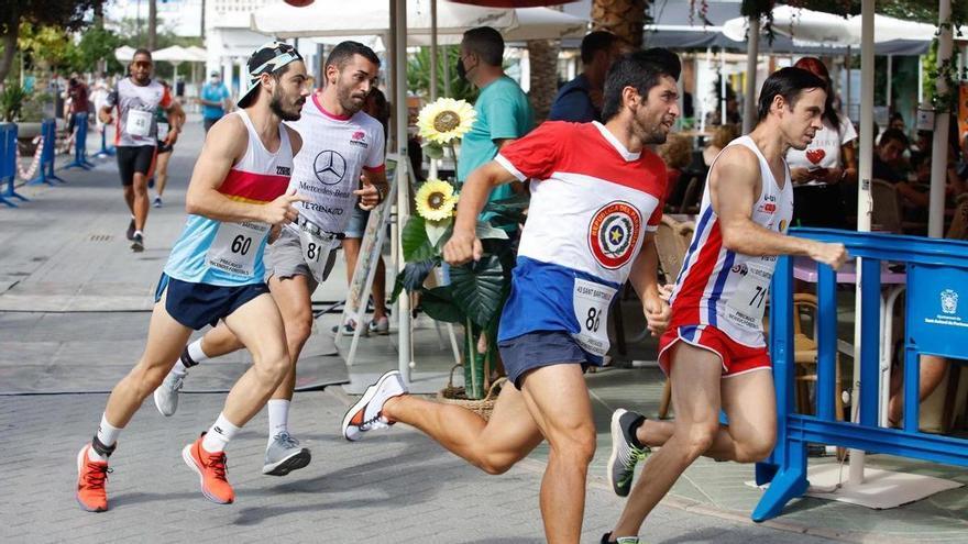 William Aveiro y Laura Lorenzo se alzan con la victoria en el Mini Maratón de Sant Bartomeu
