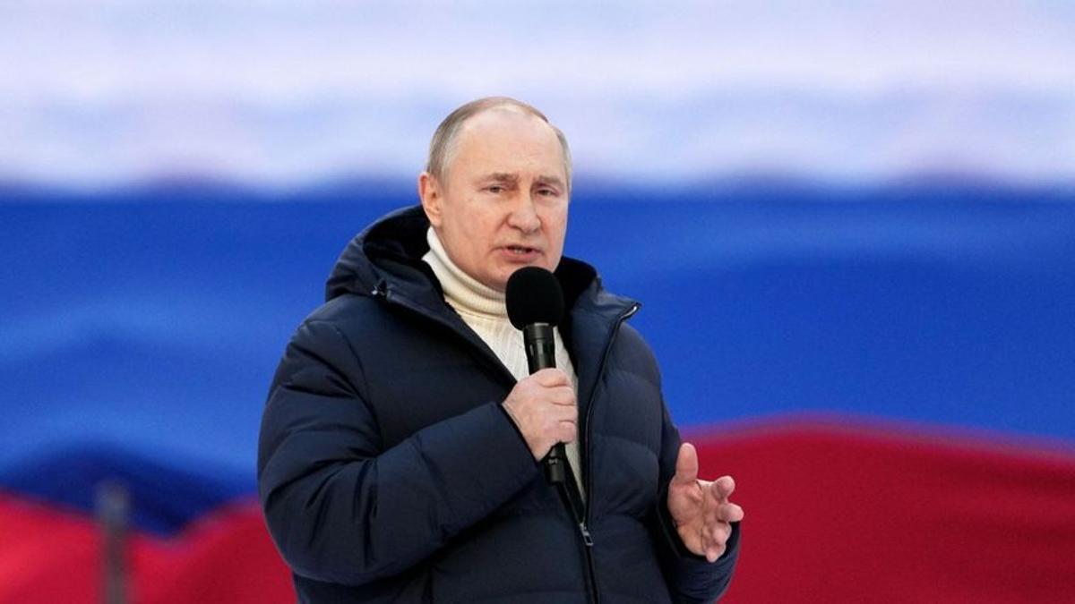 El presidente de Rusia, Vladímir Putin, en una fotografía del pasado viernes.
