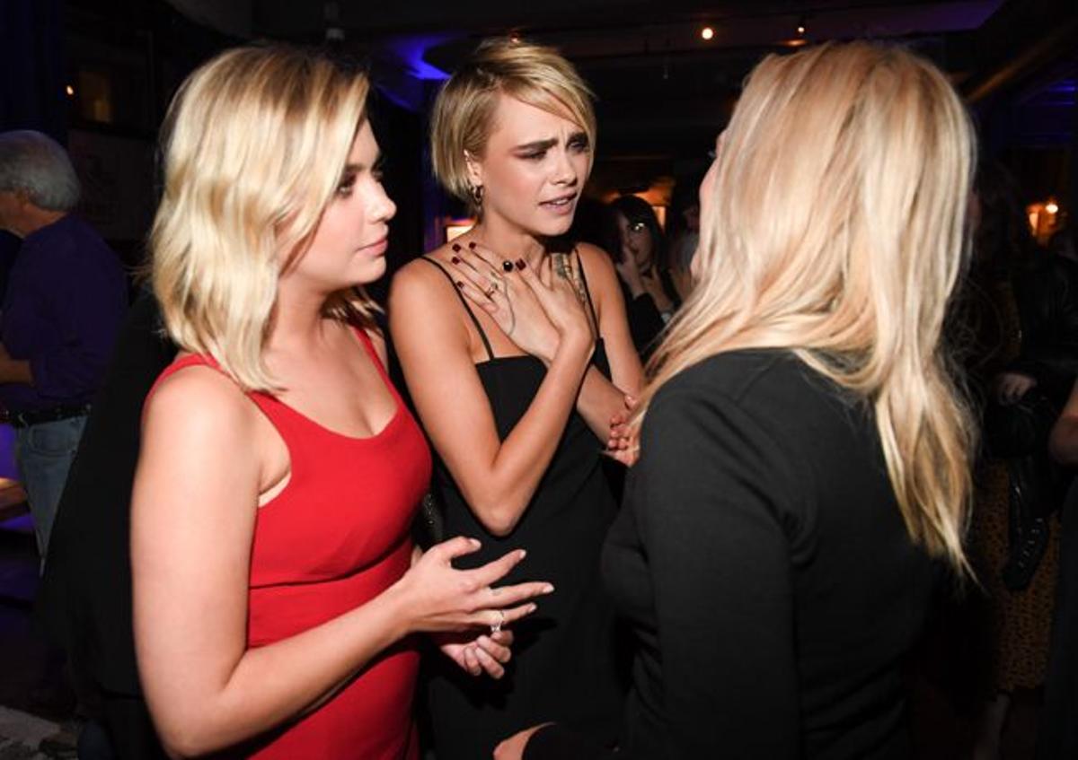 Cara Delevingne y Ashley Benson, en Toronto