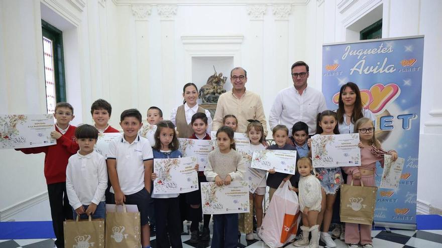 Galería | San Jorge, protagonista del concurso de dibujo infantil del Ayuntamiento