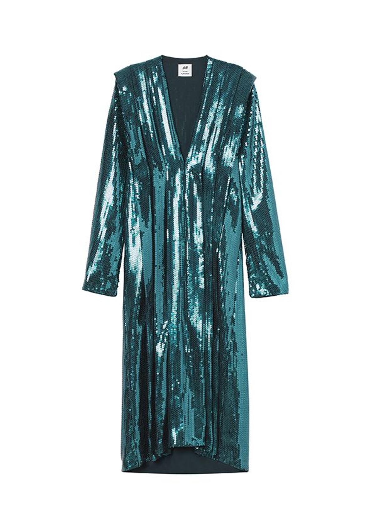 Vestido de lentejuelas de H&M Studio (149 €).