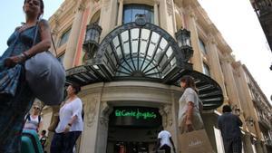 El Corte Inglés tanca el centre del Portal de l’Àngel