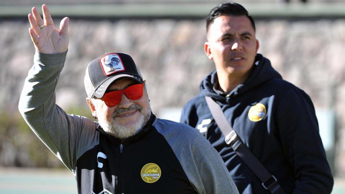 Maradona tuvo que haber reportado con Dorados en diciembre, pero por problemas de salud no aconteció así