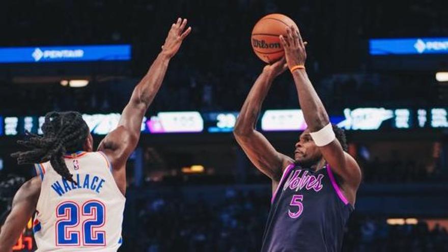 Anthony Edwards, jugador de los Timberwolves