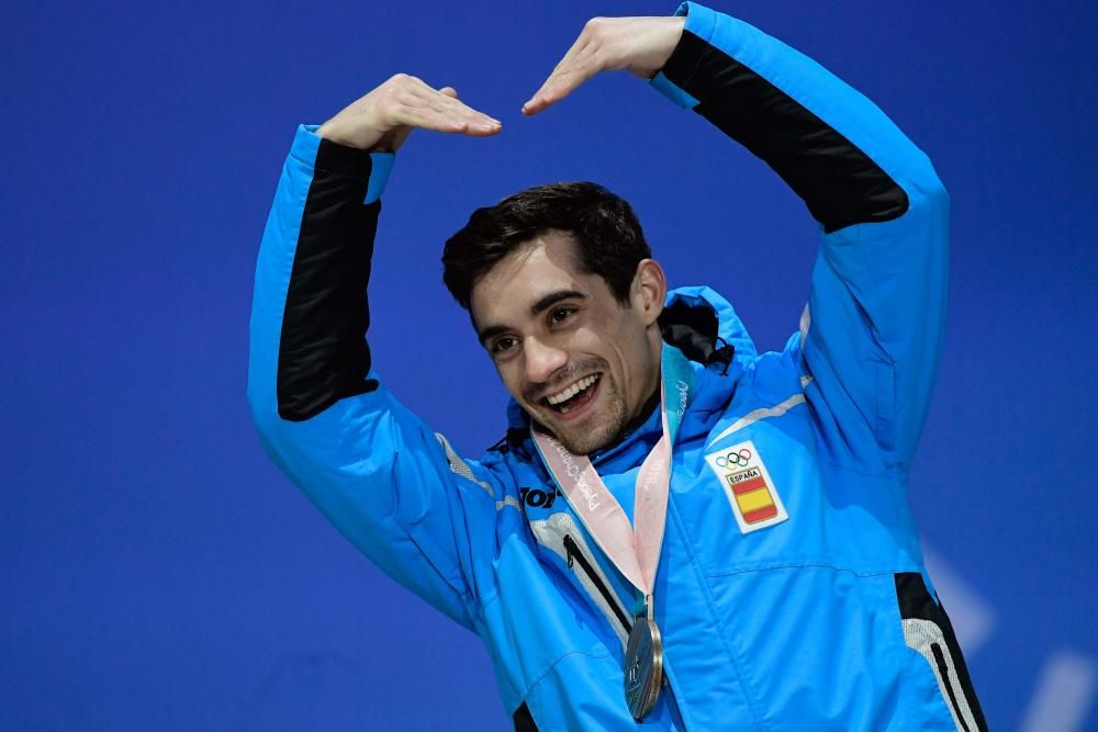 Javier Férnandez, bronce en los Juegos de Invierno de Pyeongchang