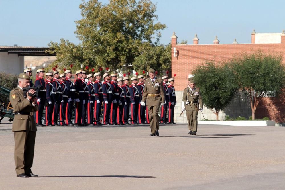 Acto por la festividad de Santa Bárbara en el Cuartel de Artillería Antiaérea de Cartagena