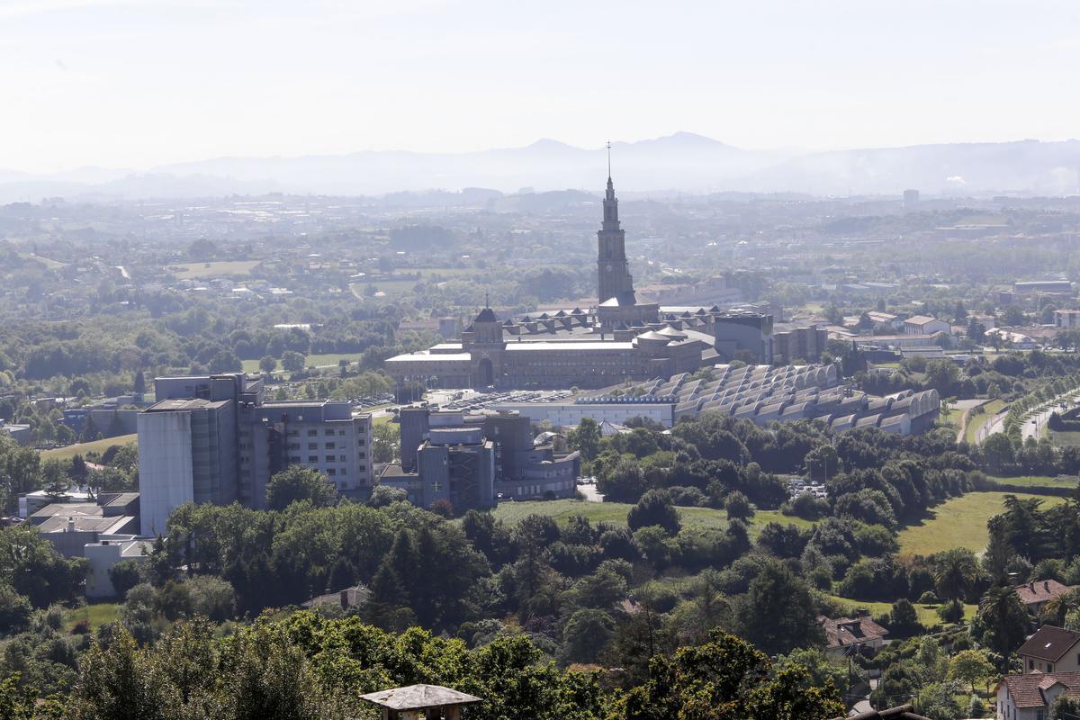 Terrenos que atravesará el túnel del metrotrén.