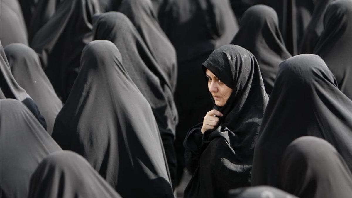 Mujeres iraníes en Teheran.