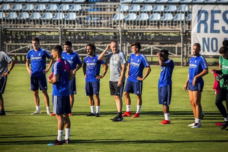 El Real Zaragoza vuelve a los entrenamientos