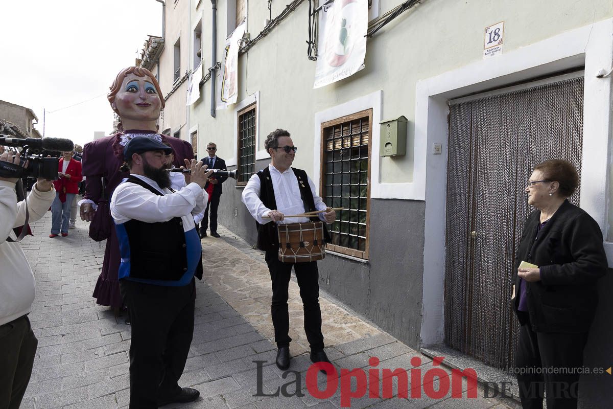 Corporación, Cofradía y Bandos realizan la 'Pedimenta' en Caravaca