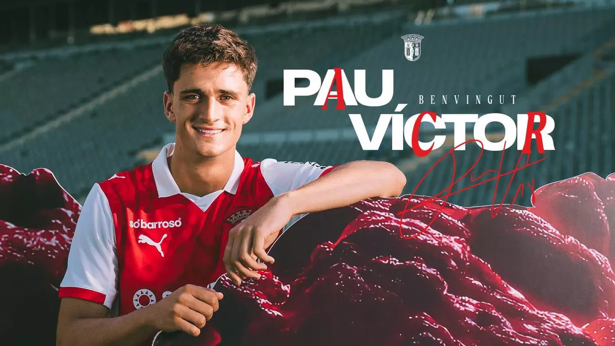 Oficial: Pau Víctor ficha por el SC Braga