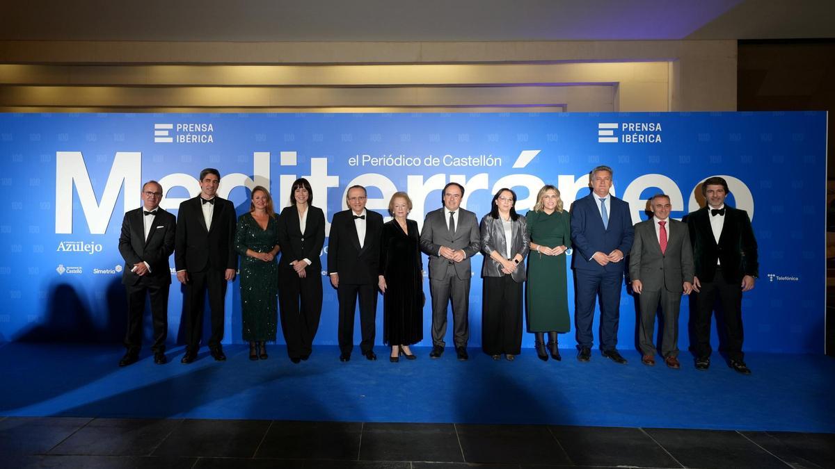 Las mejores fotos de la Gala del Centenario de Mediterráneo: El periodismo está de aniversario en Castellón