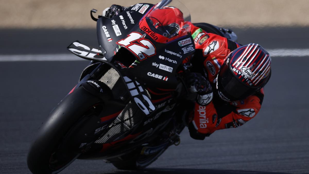 Maverick Viñales al Gran Premi de França de MotoGP