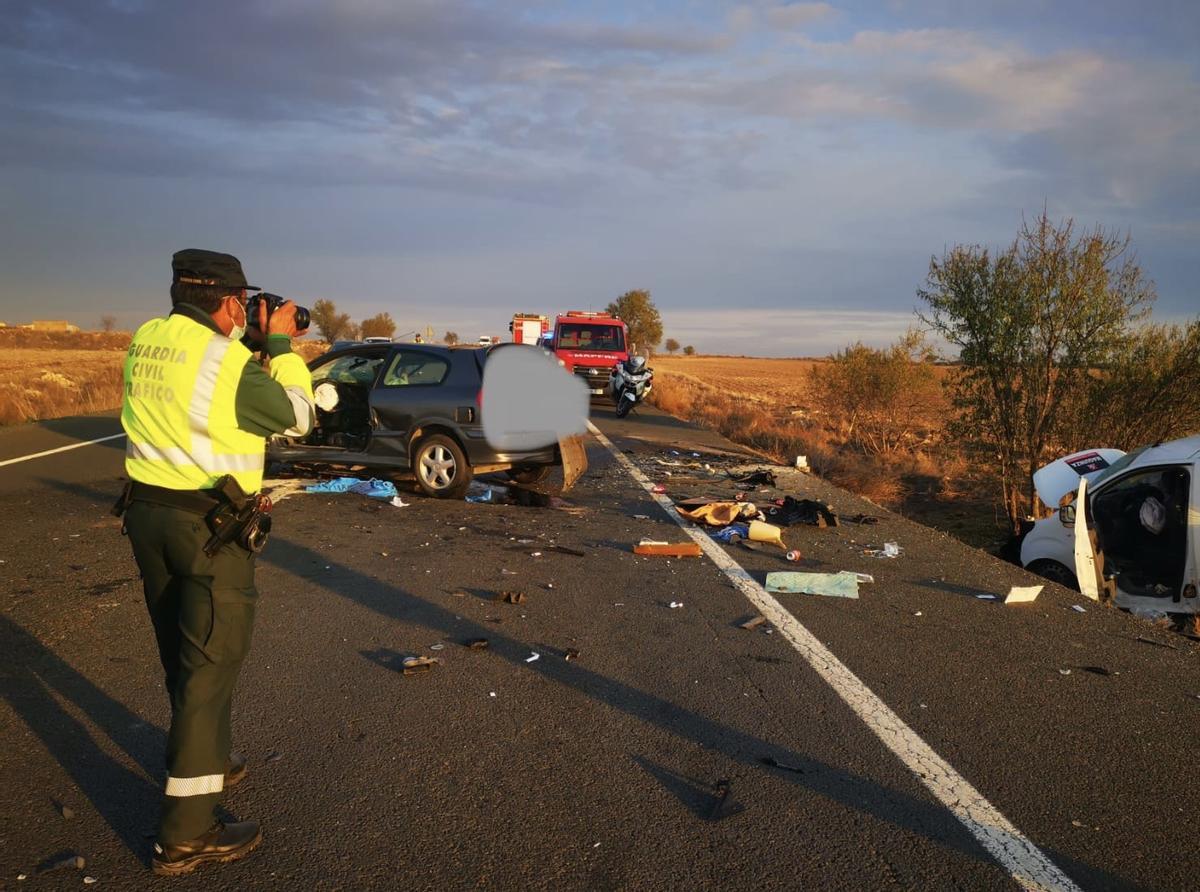 El lugar en el que se ha producido el accidente.