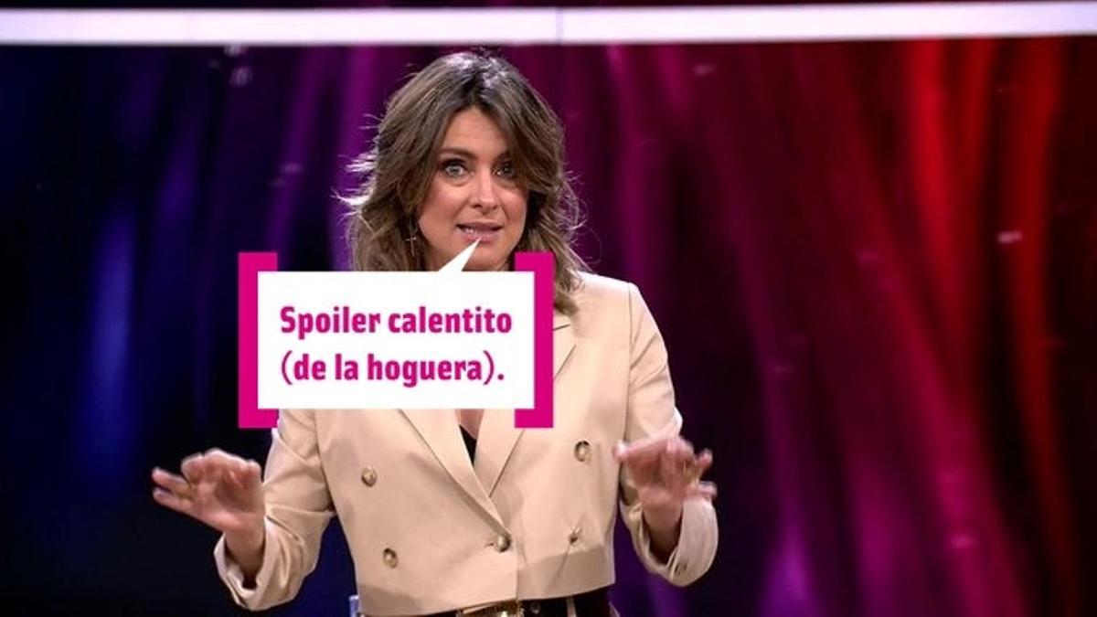 'La Isla de las Tentaciones 3': la cara de Sandra Barneda con Lara y Hugo lo dice TODO