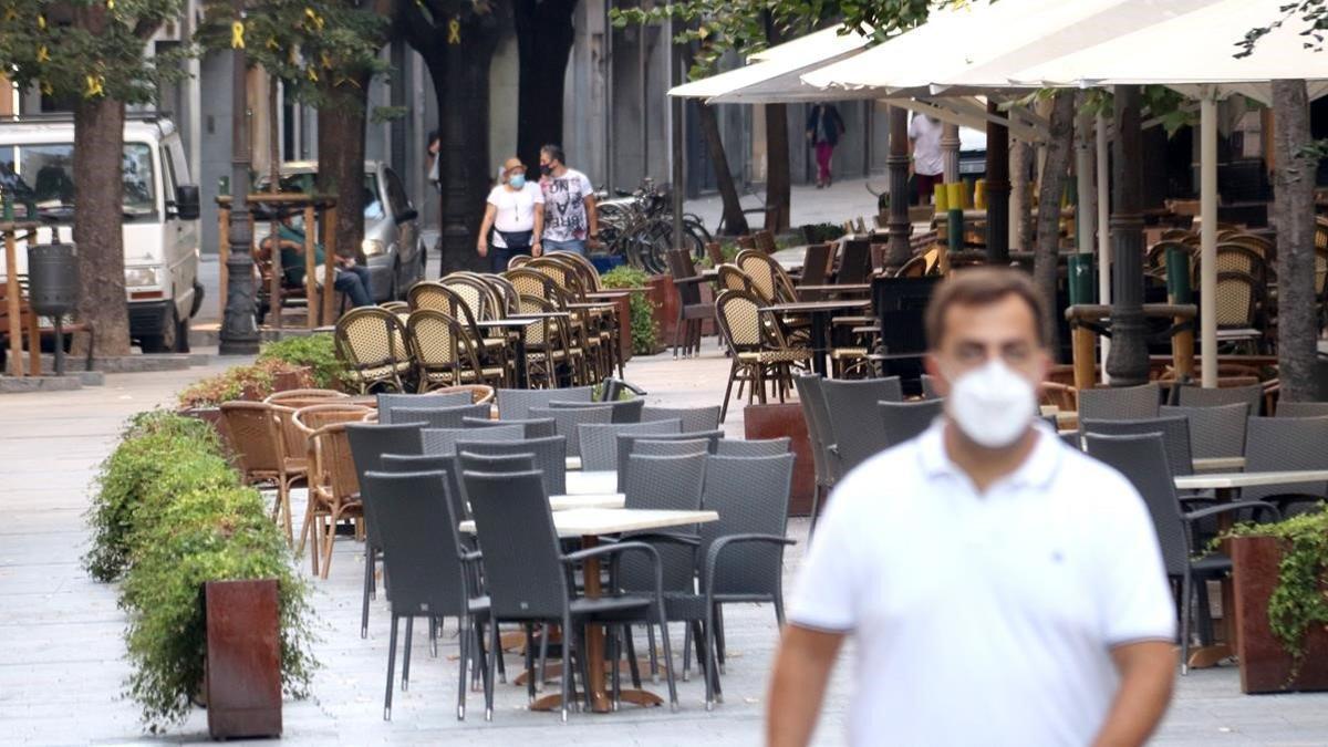 Girona registra la cifra de contagios más alta de la pandemia: 250 positivos