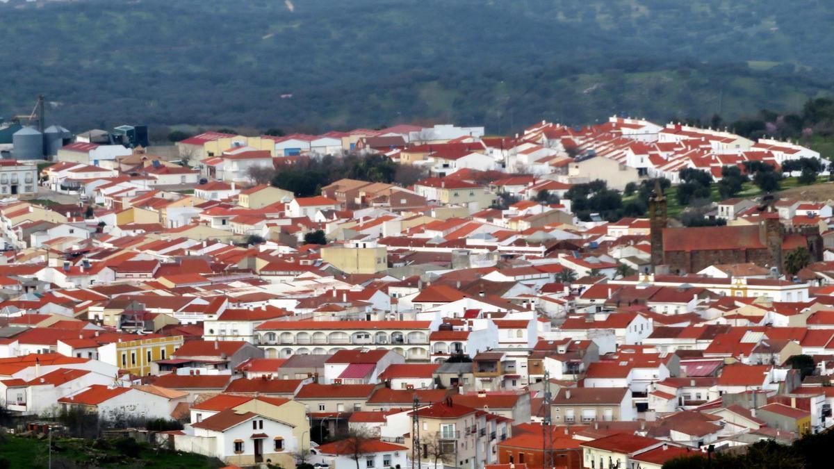 Casco urbano del municipio de Monesterio