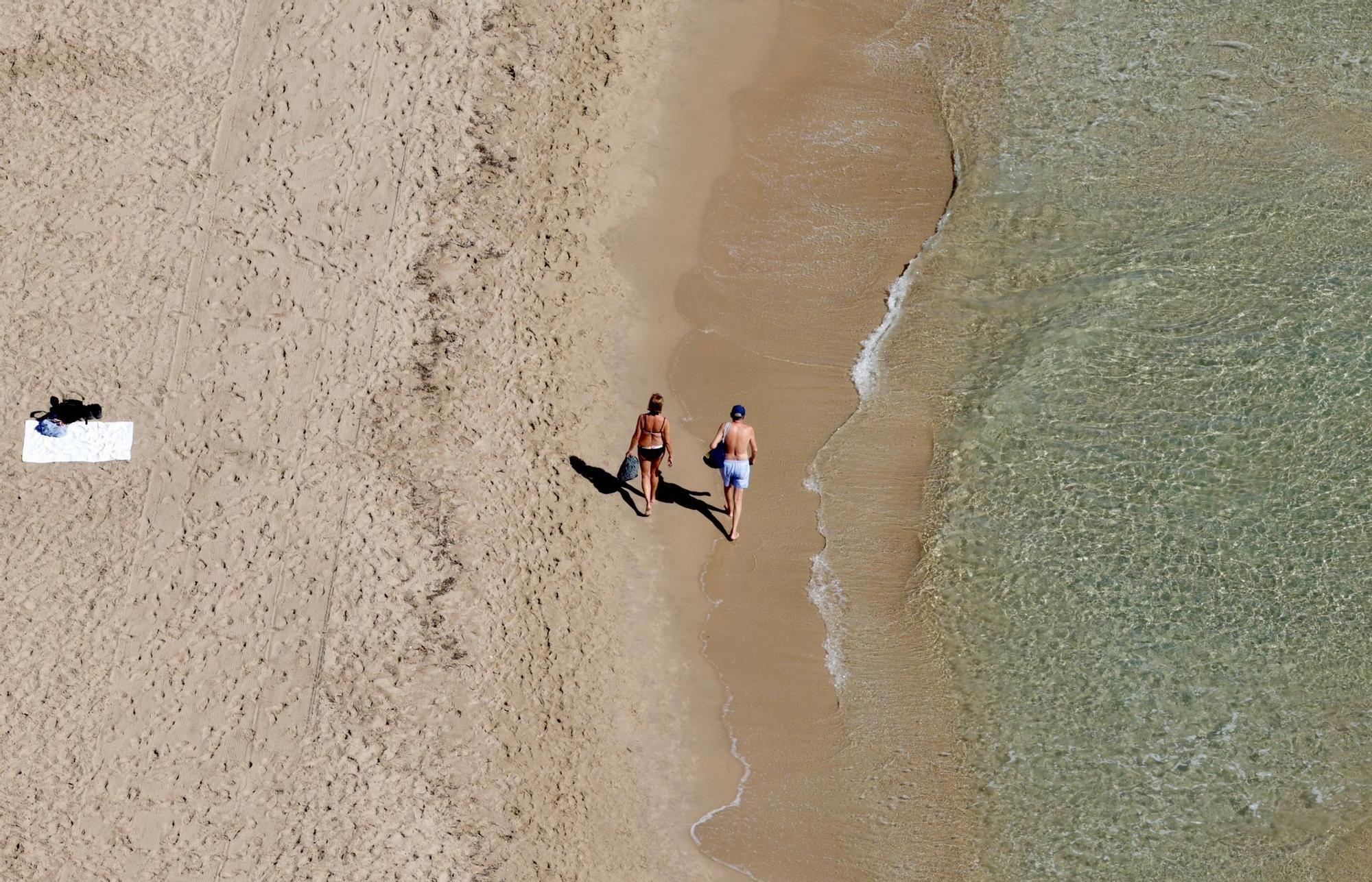 Calor de verano en marzo en Alicante.