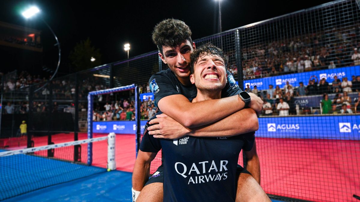 Coello y Tapia celebran el triunfo en Chile